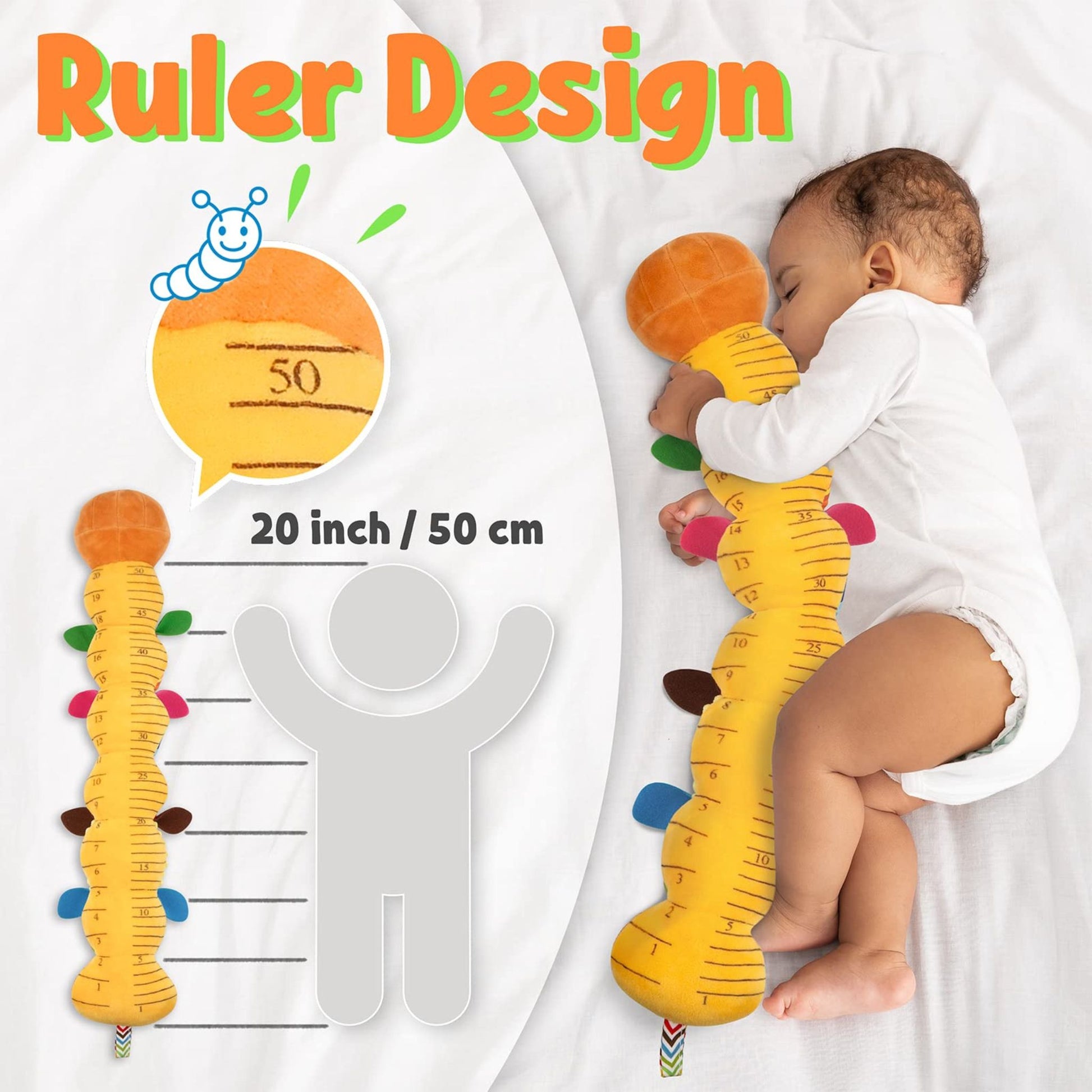 Montessori Stuffed Musical Caterpillar Montessori Stuffed Musical Caterpillar