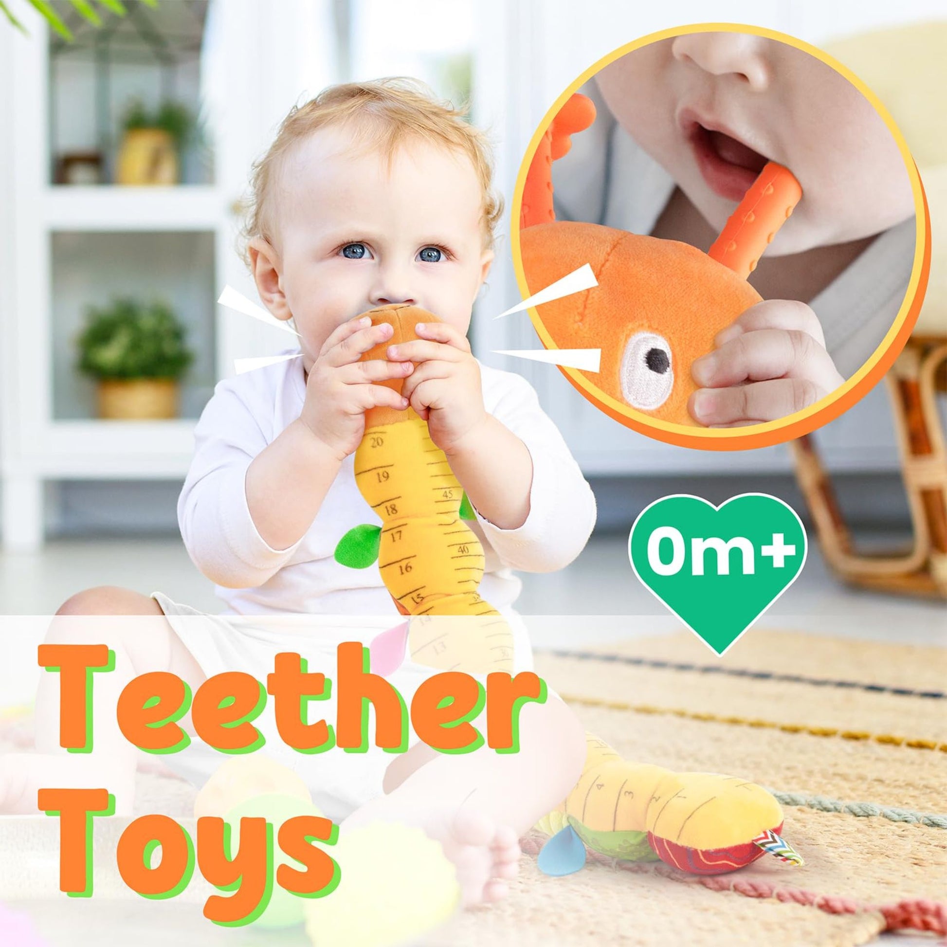 Montessori Stuffed Musical Caterpillar Montessori Stuffed Musical Caterpillar