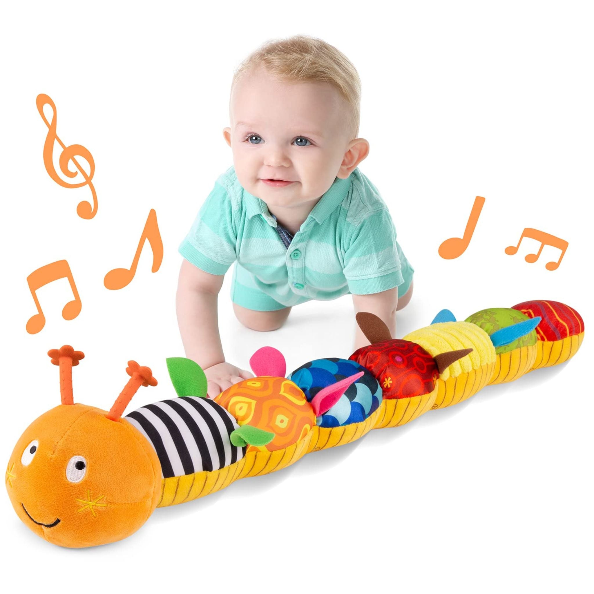 Montessori Stuffed Musical Caterpillar