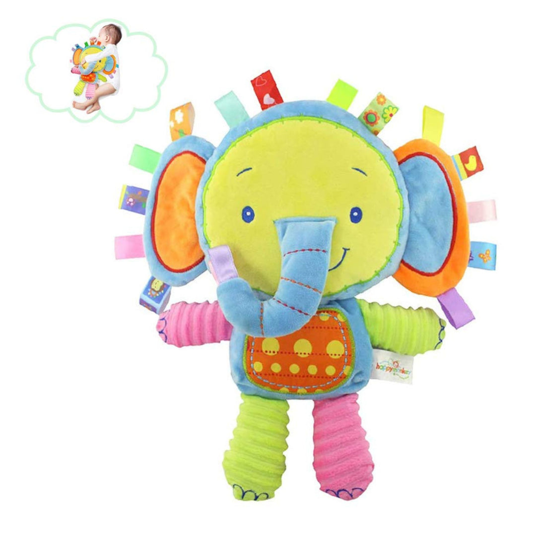 Montessori Baby Stuffed Elephant