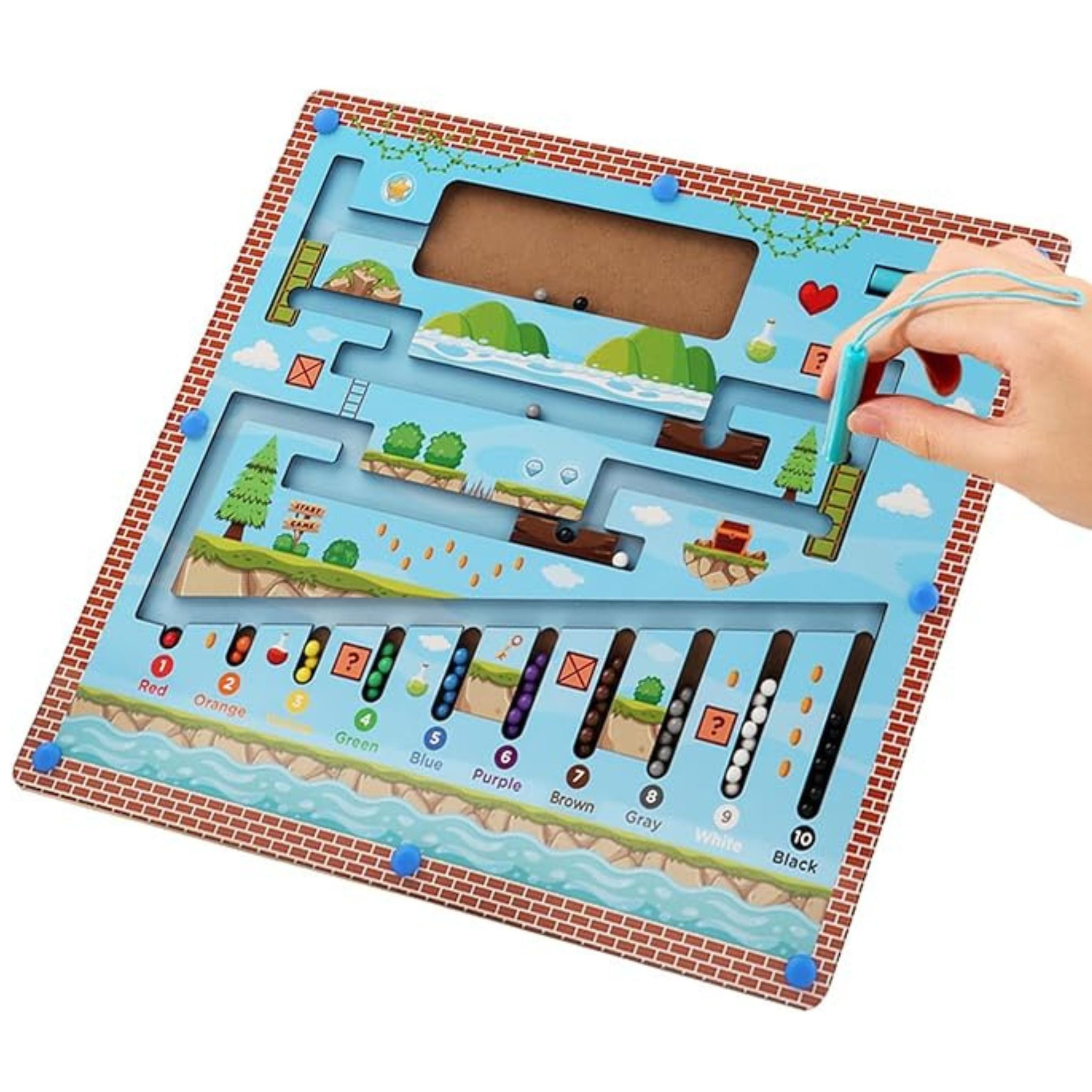 Montessori Color Sorting Maze