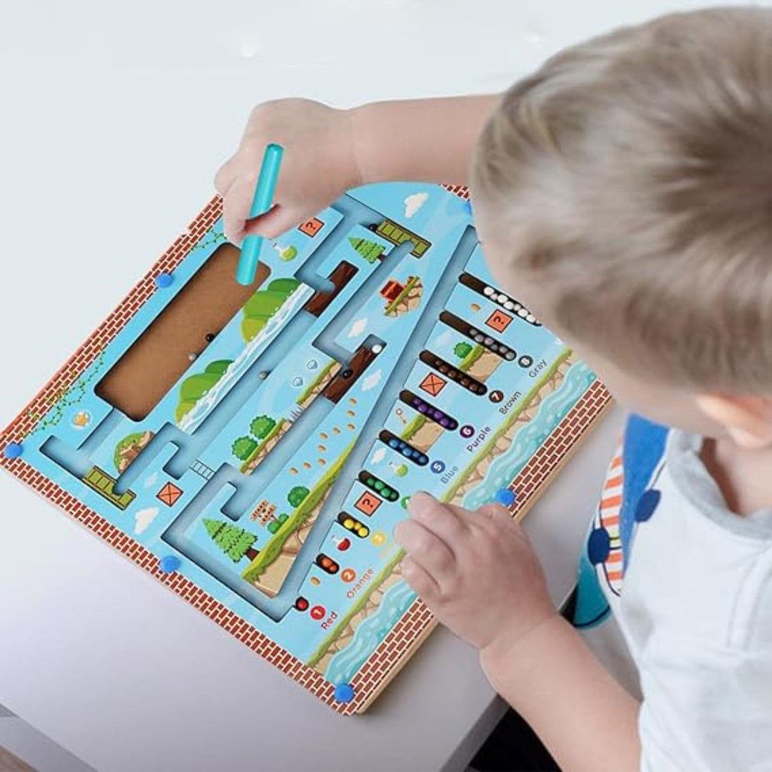 Montessori Color Sorting Maze | Clever Toys Box