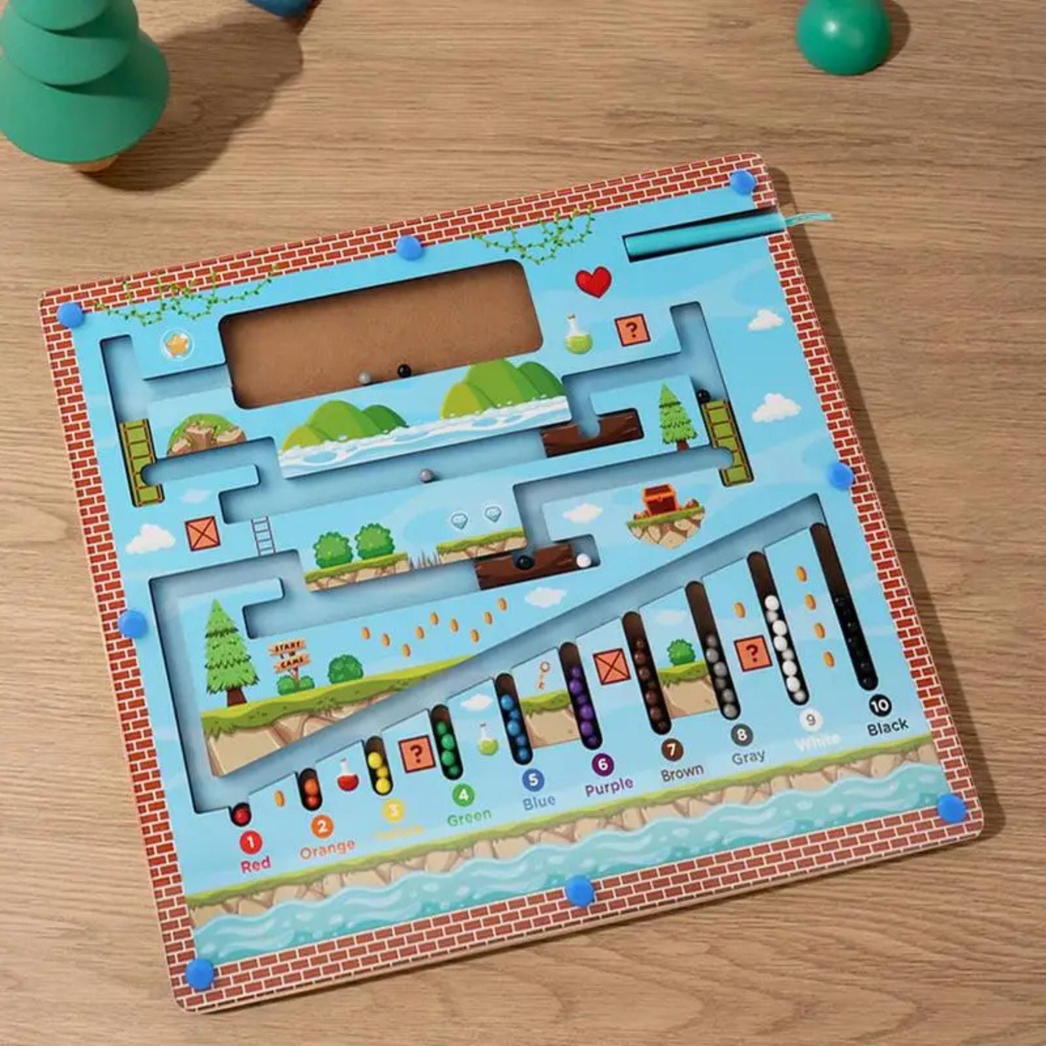 Montessori Color Sorting Maze