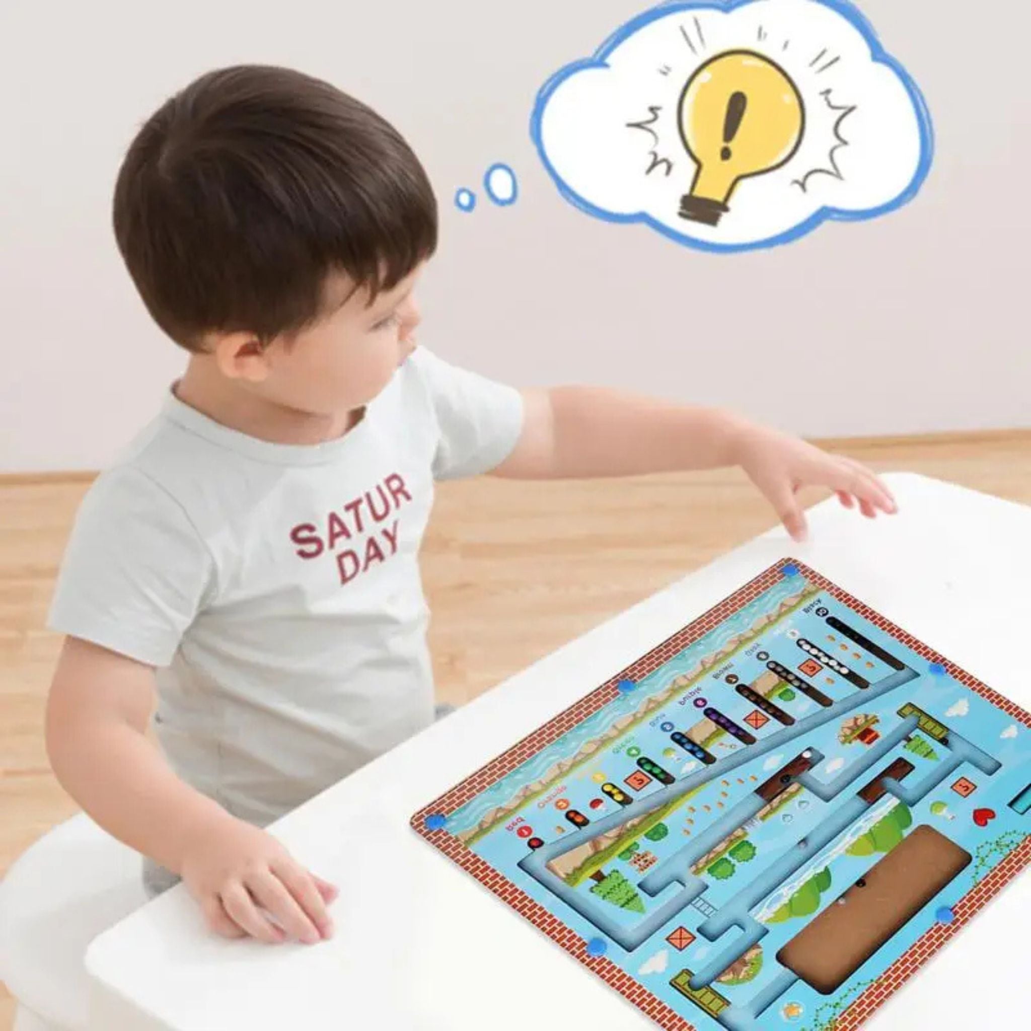 Montessori Color Sorting Maze