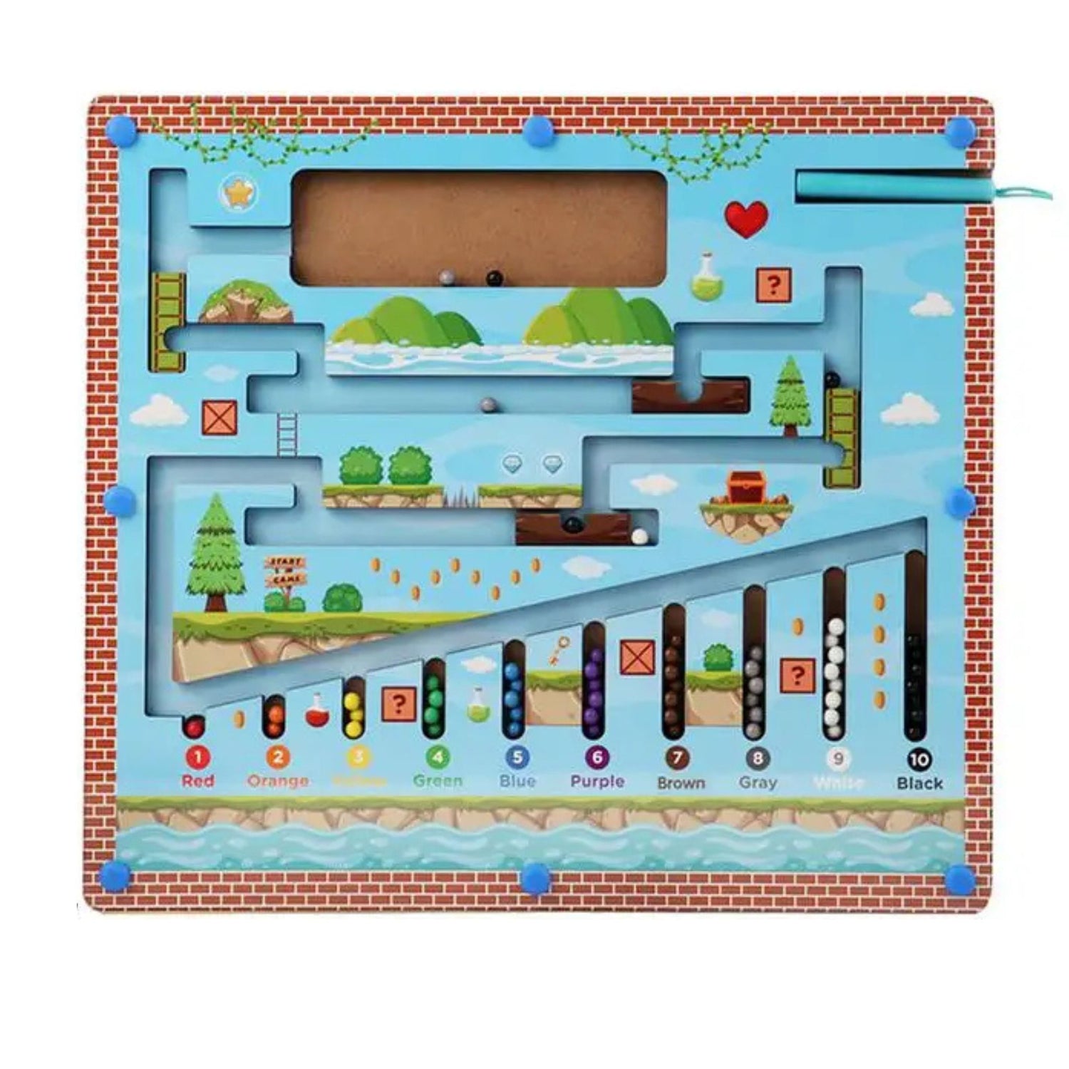 Montessori Color Sorting Maze