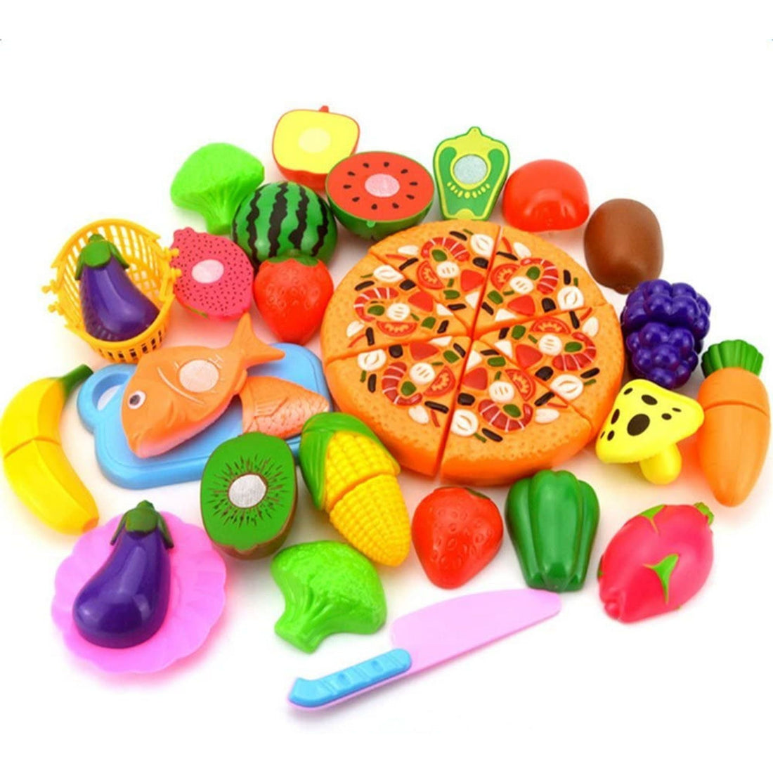 Montessori Cutting Play Food