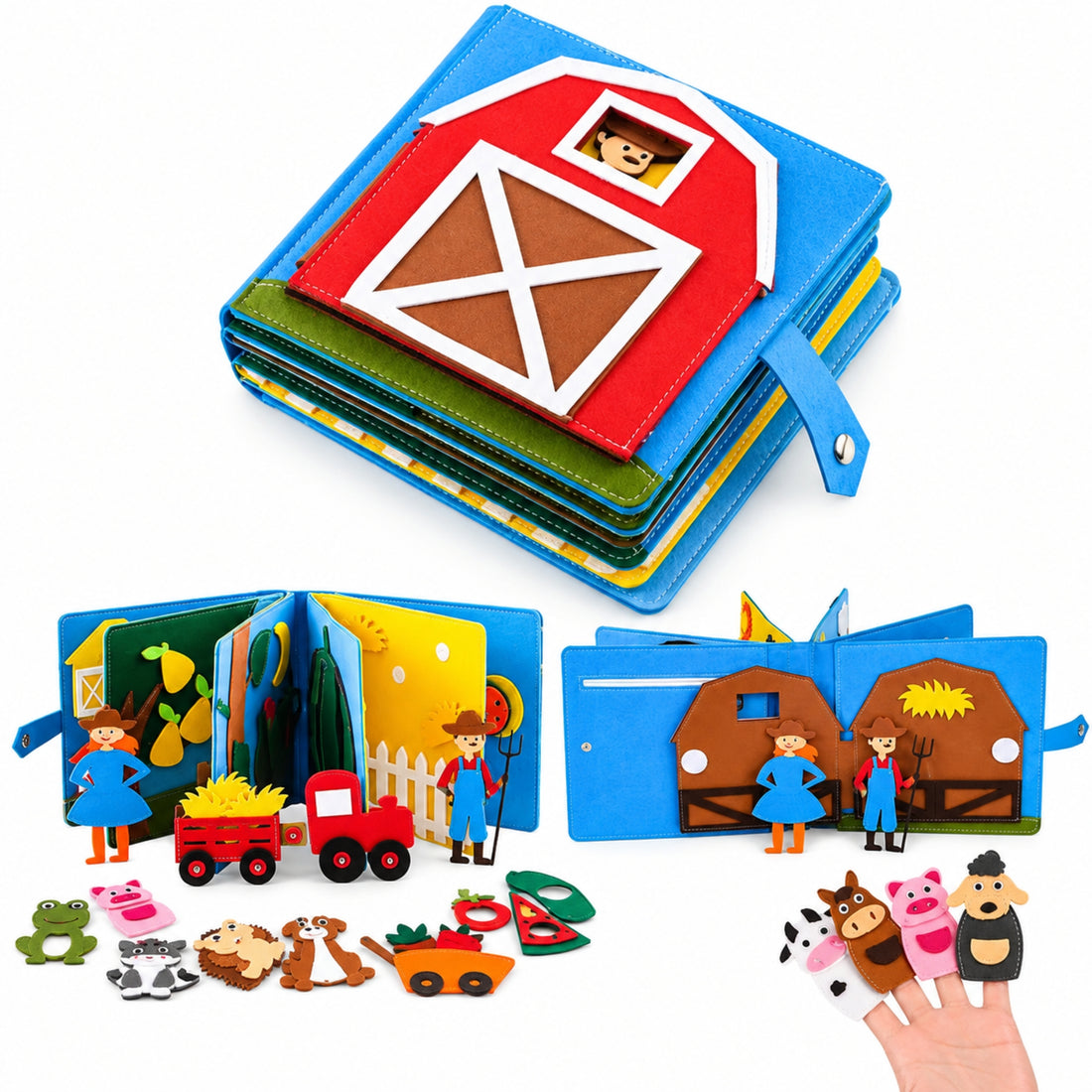 Montessori Farm Busy Book
