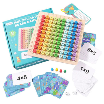 Montessori Multiplication Board Game