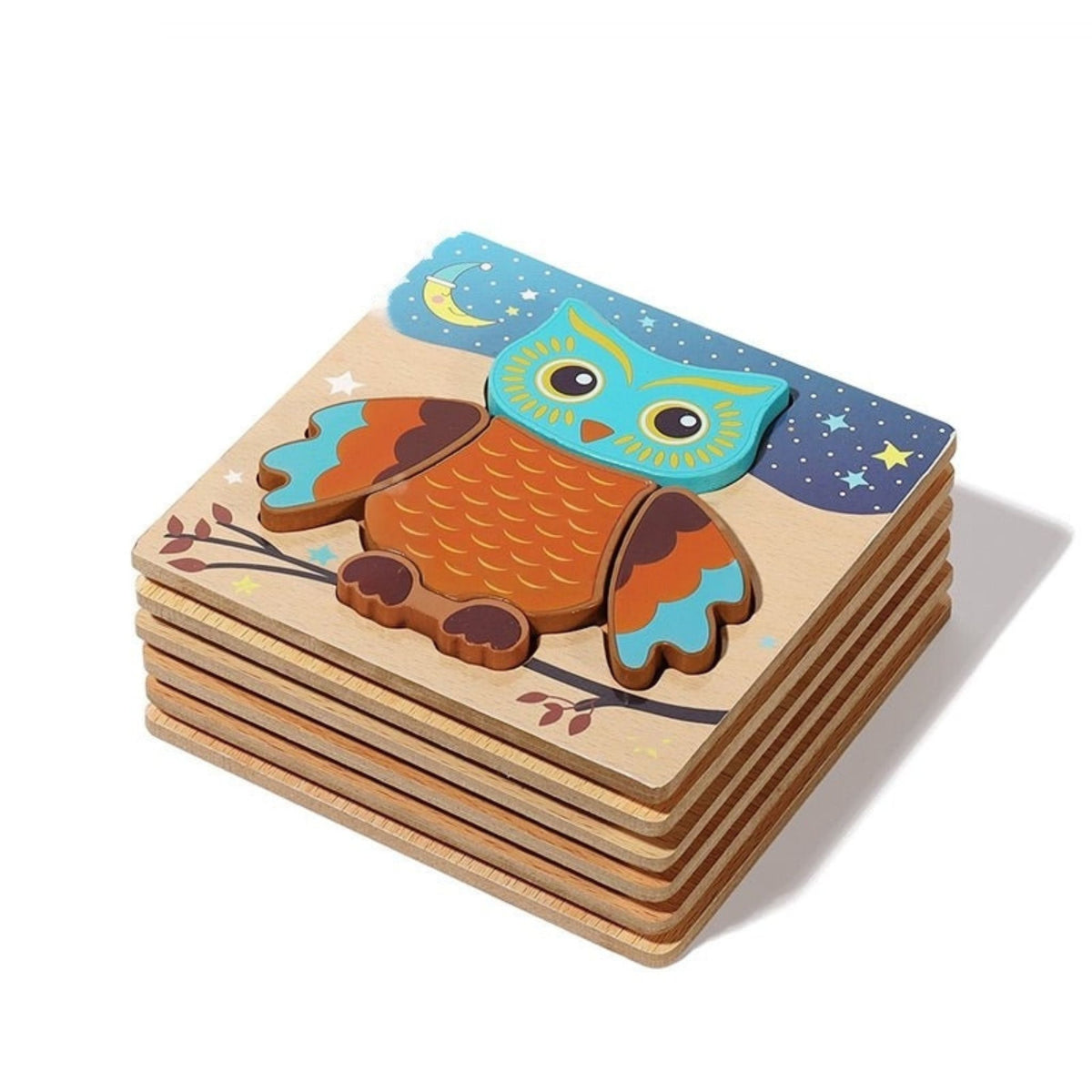 Montessori Puzzle Blocks | Clever Toys Box