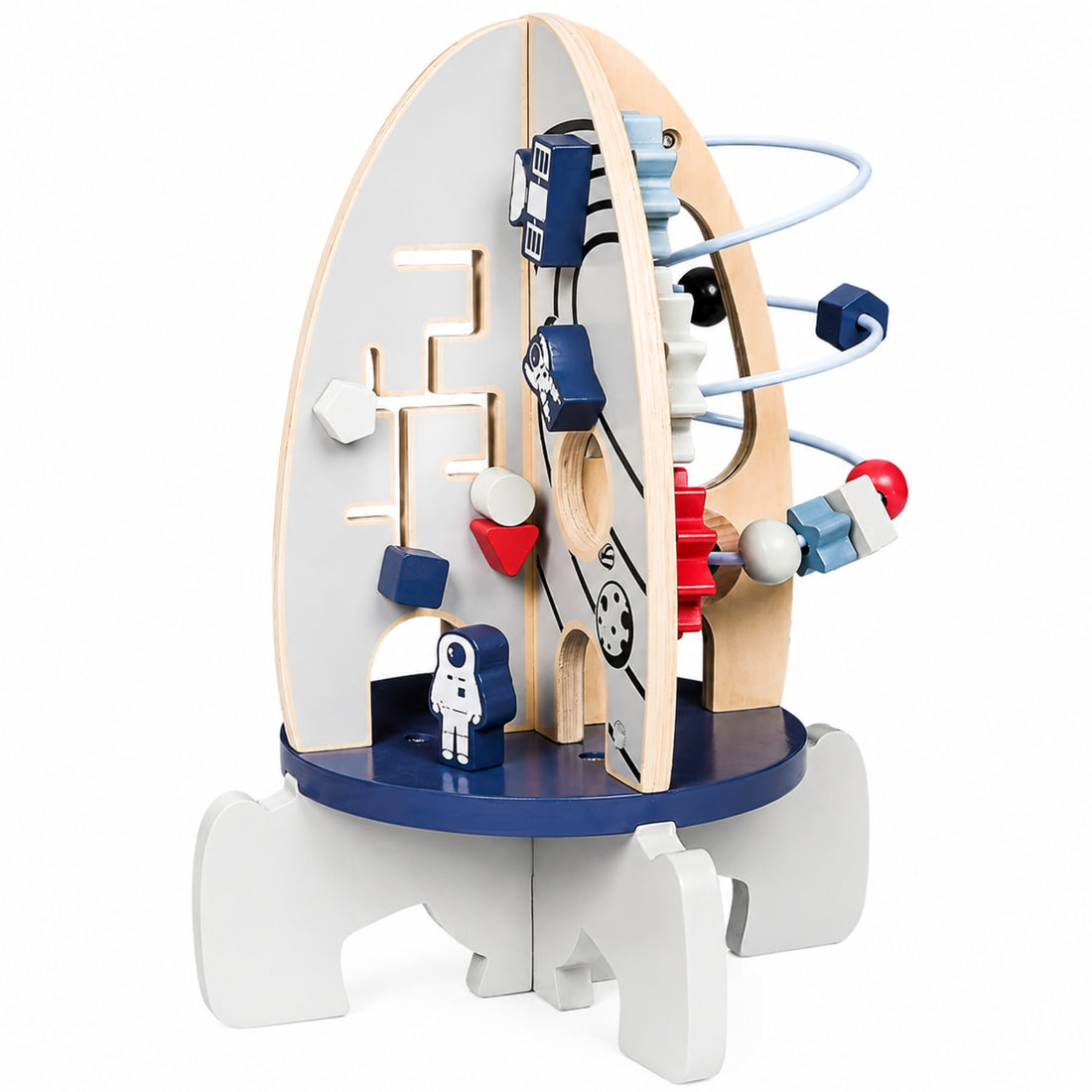 Montessori Wooden STEM Rocket