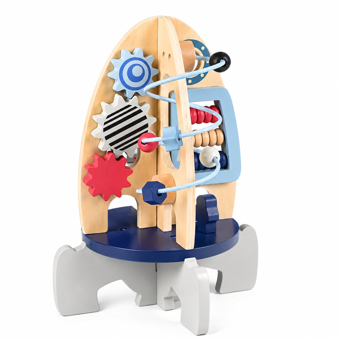 Montessori Wooden STEM Rocket