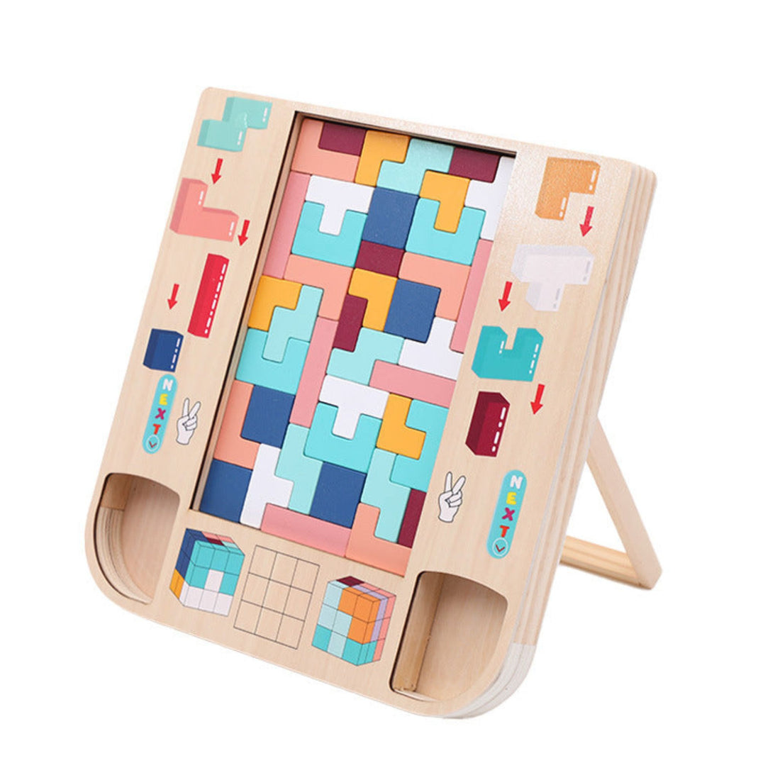 Montessori Wooden Tetris