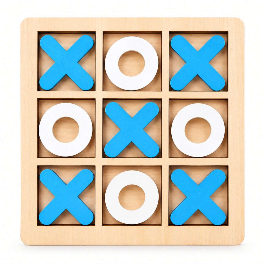 Montessori Wooden Tic Tac Toe